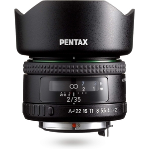 (中古品) ペンタックス HD PENTAX-FA35mmF2 広角単焦点レンズ 【フルサイズ対応】【良好な描写性能】【高性能 HDコーティング】【小型・軽量設計】【近接撮影 30cm】【ペンタックス一眼Kシリーズはボディ内手振れ補正を搭載】 22860
