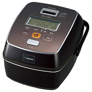 (中古品) 象印 炊飯器 極め羽釜 鉄器コート 5.5合炊き プライムブラウン NW-AB10-TZ