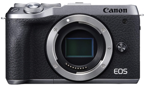 (中古品) Canon ミラーレス一眼カメラ EOS M6 Mark II ボディー シルバー EOSM6MK2SL-BODY