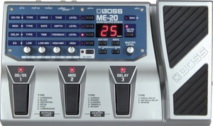 (中古品) BOSS ME-20 GUITAR MULTIPLE EFFECTS ボス ギター用マルチエフェクター