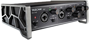 (中古品) TASCAM オーディオMIDIインターフェース USB2.0/iPad接続対応/2入力2出力 ハイレゾ音源対応 US-2x2
