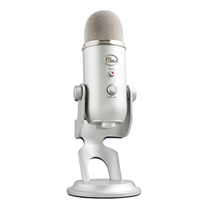 (中古品) Blue Microphones Yeti USBマイク シルバー 指向性4モード