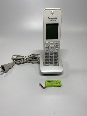 (中古品) パナソニック 増設子機 1.9GHz DECT準拠方式 ホワイト KX-FKD506-W