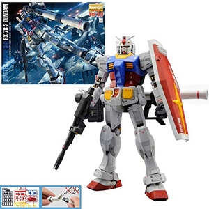 (中古品) MG 機動戦士ガンダム RX-78-2 ガンダムVer.3.0 1/100スケール 色分け済みプラモデル