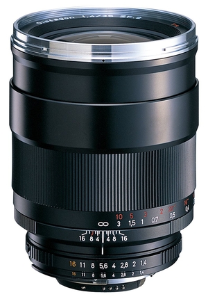 (中古品) Carl Zeiss Distagon T*1.4/35mm ZE ブラック シェード付 キヤノンEFマウント