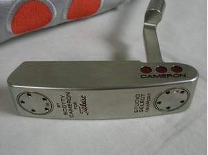 (中古品) 【日本正規品】タイトリスト ゴルフ スコッティ キャメロン スタジオ セレクト パター SCOTTY CAMERON ニューポート/34インチ