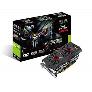 (中古品) ASUS R.O.G. STRIXシリーズ NVIDIA GeForce GTX1060搭載ビデオカード オーバークロック メモリ6GB STRIX-GTX1060-DC2O6G 20,843円