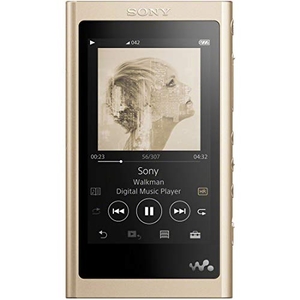 (中古品) ソニー ウォークマン Aシリーズ 16GB NW-A55 : MP3プレーヤー Bluetooth microSD対応 ハイレゾ対応 最大45時間連続再生 2018年モデル ペールゴールド NW-A55 N