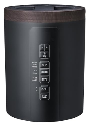 (中古品) スリーアップ 多機能 スチーム 加湿器 3.0L 最大加湿量600ml/h 17畳 スチームポット ブラック ST-T2270BK