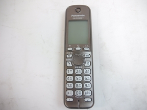 (中古品) panasonic 増設子機　KX-FKD503-T　ブラウン