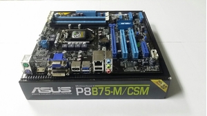 (中古品) ASUSTek Intel Socket 1155 DDR3メモリ対応 M-ATXマザーボード P8B75-M