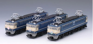 (中古品) Nゲージ 車両セット JR EF65 500形電気機関車高崎機関区セット(3両) #92944