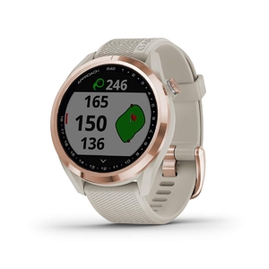 中古品) ガーミン(GARMIN) ゴルフナビ GPS Approach S42 ライトサンド 