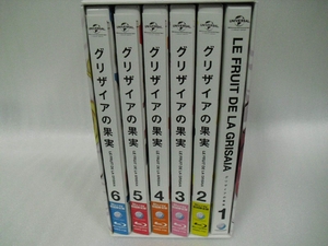 (中古品) アニメ グリザイアの果実 Blu-ray 初回限定版 全6巻セット 全巻収納BOX付き
