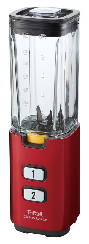 (中古品) ティファール ミキサー クリック&amp;テイスト ルビーレッド BL143GJP