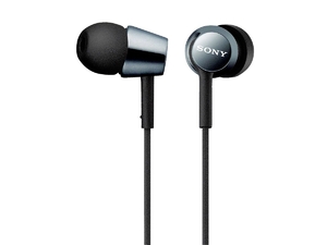 (中古品) ソニー SONY イヤホン MDR-EX150 : カナル型 ブラック MDR-EX150 B