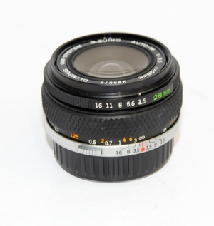 (中古品) OLYMPUS OM-SYSTEM G.ZUIKO Auto-W 28mm 1:3.5