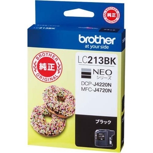(中古品) ブラザー 純正インク LC213BK ブラック2個