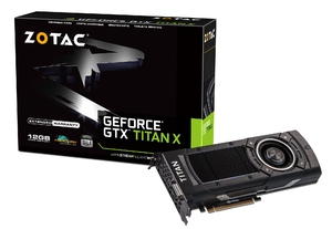 (中古品) ZOTAC GeForce GTX TITAN X グラフィックスボード VD5715 ZT-90401-10P