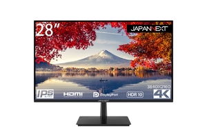 (中古品) JAPANNEXT 28型 IPS 4K液晶モニター JN-IPS2801UHDR HDR対応 HDMI DP 42,580円
