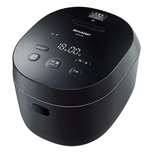 (中古品) シャープ 炊飯器 5.5合 IH式 PLAINLY 匠の火加減 ブラック KS-HF10B-B