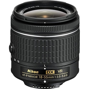 (中古品) Nikon 標準ズームレンズ AF-P DX NIKKOR 18-55mm f/3.5-5.6G VR ニコンDXフォーマット専用