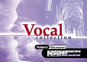 (中古品) ◆Roland◆ SR-JV80-13 VOCAL COLLECTION　拡張音源 ローランド◆サウンドモデュール◆シンセサイザー