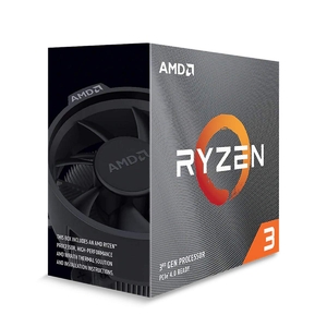 (中古品) AMD Ryzen 3 3100, with Wraith Stealth cooler 3.6GHz 4コア / 8スレッド 65W【品】100-100000284BOX