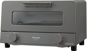 (中古品) パナソニック トースター オーブントースター 4枚焼き対応 30分タイマー搭載 グレー NT-T501-H