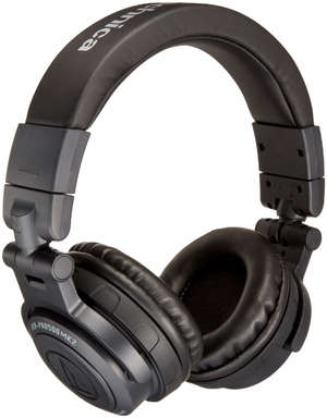 (中古品) audio-technica 密閉型DJモニターヘッドホン 着脱コードタイプ ブラック ATH-PRO500MK2 BK