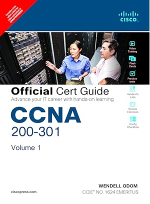 (中古品) CCNA 200-301 Official Cert Guide, Volume 1