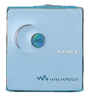 (中古品) SONY　ソニー　MZ-E707　ミントグリーン系　ポータブルMDプレーヤー　MDLP対応　（MD再生専用機/MDウォークマン）