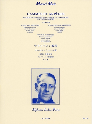 (中古品) ミュール: 音階とアルペジオ 第1巻/ルデュック社/サクソフォン教本