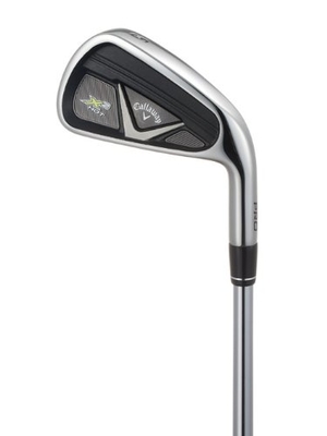 (中古品) Callaway(キャロウェイ) 2014年 X2 HOT PRO アイアンセット (N.S.PRO 950GH シャフト) 6本セット (I#5-#9、PW) フレックス S 日本仕様 4921503373376