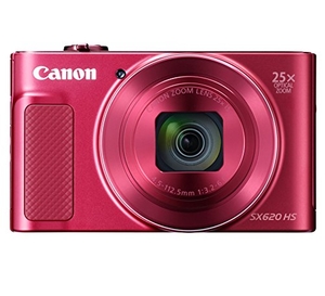 (中古品) Canon コンパクトデジタルカメラ PowerShot SX620 HS レッド 光学25倍ズーム/Wi-Fi対応 PSSX620HSRE