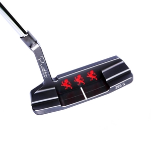 (中古品) Piretti(ピレッティ) パター BLACK ONYX (ブラックオニキス) COTTONWOOD2 パター 365g 34インチ メンズ 右利き用 2.5
