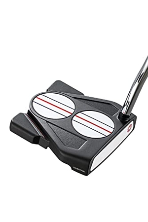 (中古品) オデッセイ(ODYSSEY) 右用 パター 2-BALL TEN TRIPLE TRACK ダブルベント (マレットタイプ, 32インチ, STROKE LAB シャフト) レディース