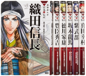 (中古品) 学研まんがNEW日本の伝記シリーズ 既6巻