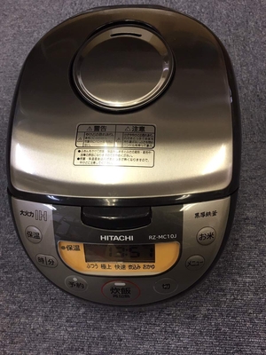 (中古品) 極上炊き黒厚鉄釜 日立 IHジャー炊飯器 RZ-MC10J(S)
