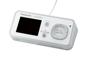 (中古品) パナソニック ワイヤレスドアモニター増設用 ワイヤレスドアモニター子機 ミルキーシルバー VL-DM200-S