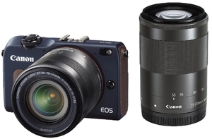 中古品) Canon ミラーレス一眼カメラ EOS M2 ダブルズームキット