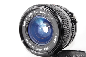 (中古品) Canon MFレンズ NewFD 24mm F2.8
