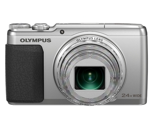 (中古品) OLYMPUS デジタルカメラ STYLUS SH-50 1600万画素裏面照射型CMOS 光学24倍ズーム 広角26mm シルバー SH-50 SLV