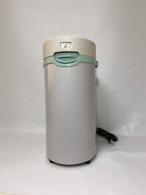 (中古品) National ナショナル（現Panasonic パナソニック）MS-N21-H グレー 家庭用生ごみ処理機（屋内外タイプ）リサイクラー ヘコミ有