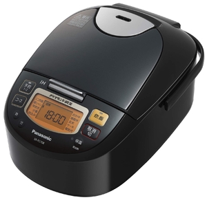 (中古品) パナソニック 炊飯器 5.5合 IH式 ステンレスブラック SR-FC108-K