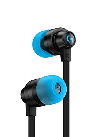 (中古品) Logicool G(ロジクール G) G333 ゲーミングイヤホン 有線 イヤホン ブラック インライン マイク 3.5mm USB-C ボリュームコントロール PS5 PS4 Switch PC スマホ 対応 G333-BK 国内正規品 間メーカー