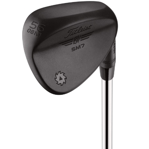 (中古品) タイトリスト VOKEY SM7 ジェットブラック仕上げ ウェッジ ダイナミックゴールド装着 日本正規品　S200 52-12(F)