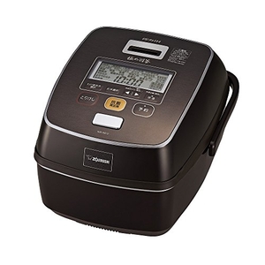 (中古品) 象印 炊飯器 圧力IH式 5.5合 鉄器コート極め羽釜 プライムブラウン NW-AA10-TZ