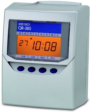 (中古品) セイコープレシジョン タイムレコーダー QR-385