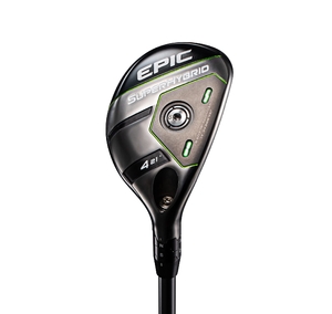 (中古品) キャロウェイ(Callaway) ハイブリッド EPIC SUPER HY メンズ 右用 番手:4U フレックス:SR 202モデル0194518538589 シルバー